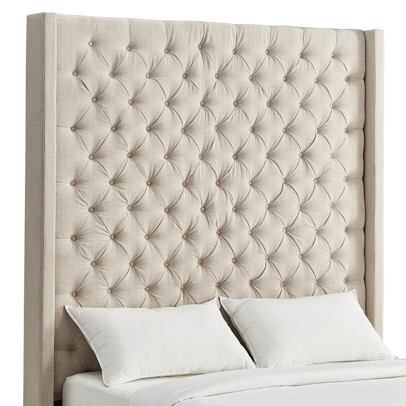 Three Posts™ Upholstered Wingback Headboard & Reviews Wayfair
